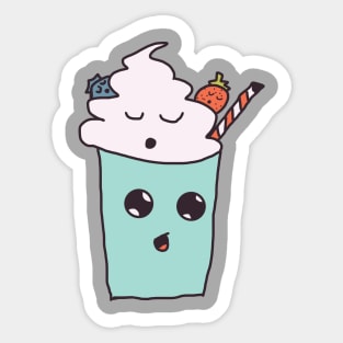 Smoothie Cuddle Party Sticker